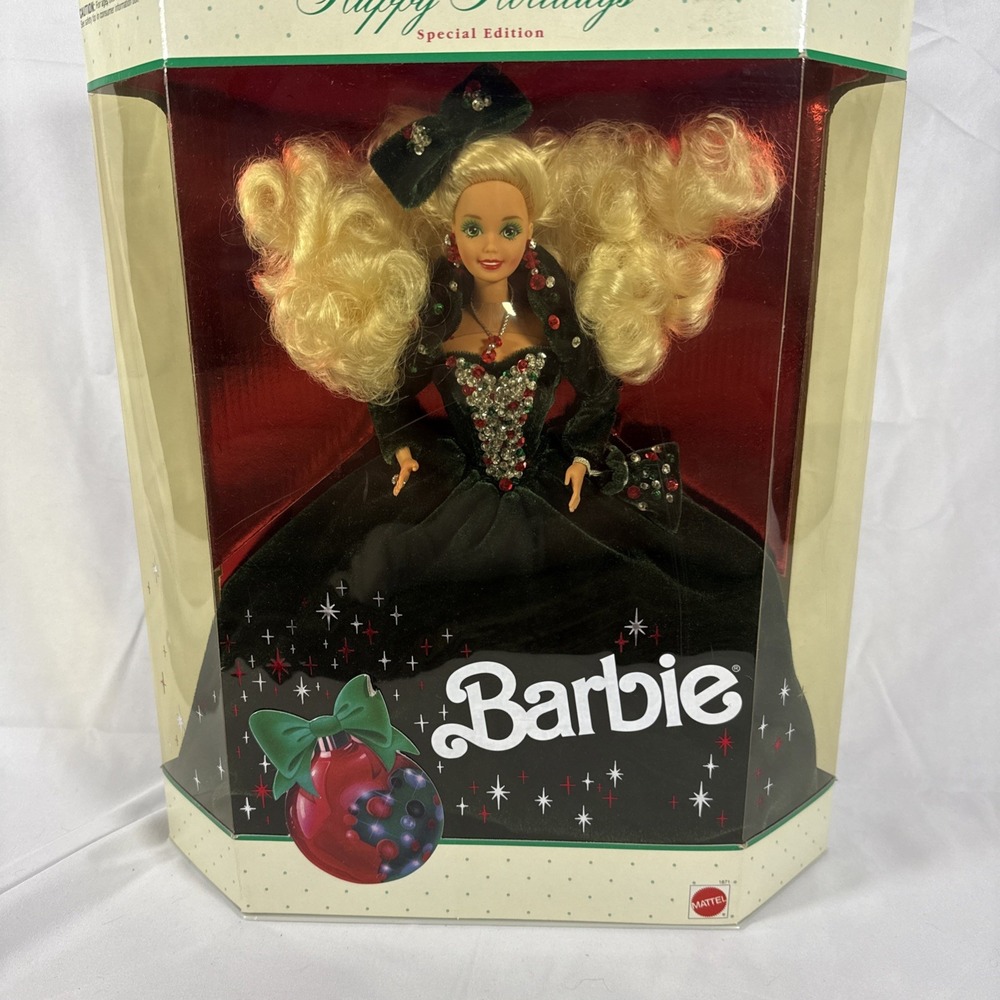 Vintage Barbie 1991 Happy Holidays Special Edition Doll Mattel 1871 NEW in Box